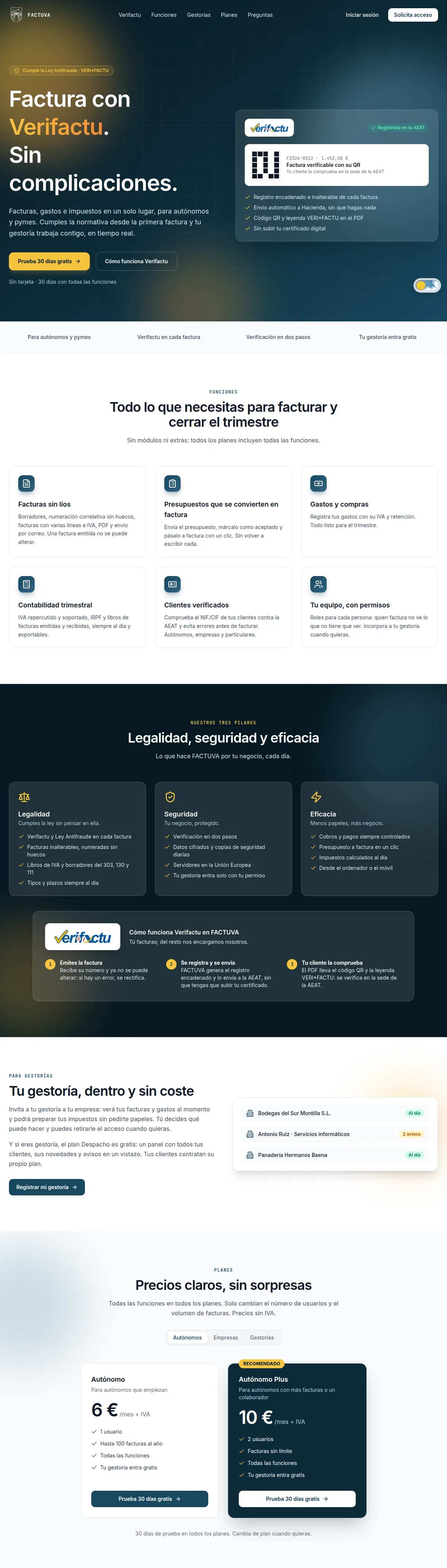 Captura de Factuva